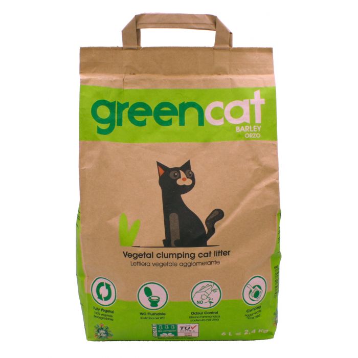 Greencat 6lt. lettiera vegetale per gatti