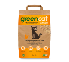 2,4 Kg. (6 lt.) Lettiera per gatti a base Tutolo di Mais