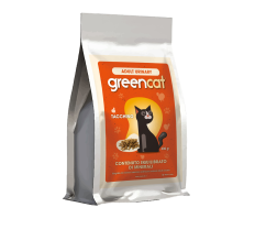 Croccantini Greencat urinary al tacchino per gatti adulti