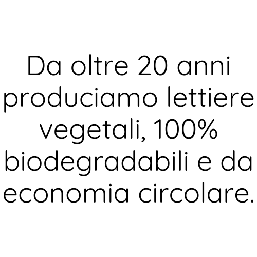 Lettiere vegetali per gatti ad alto potere agglomerante