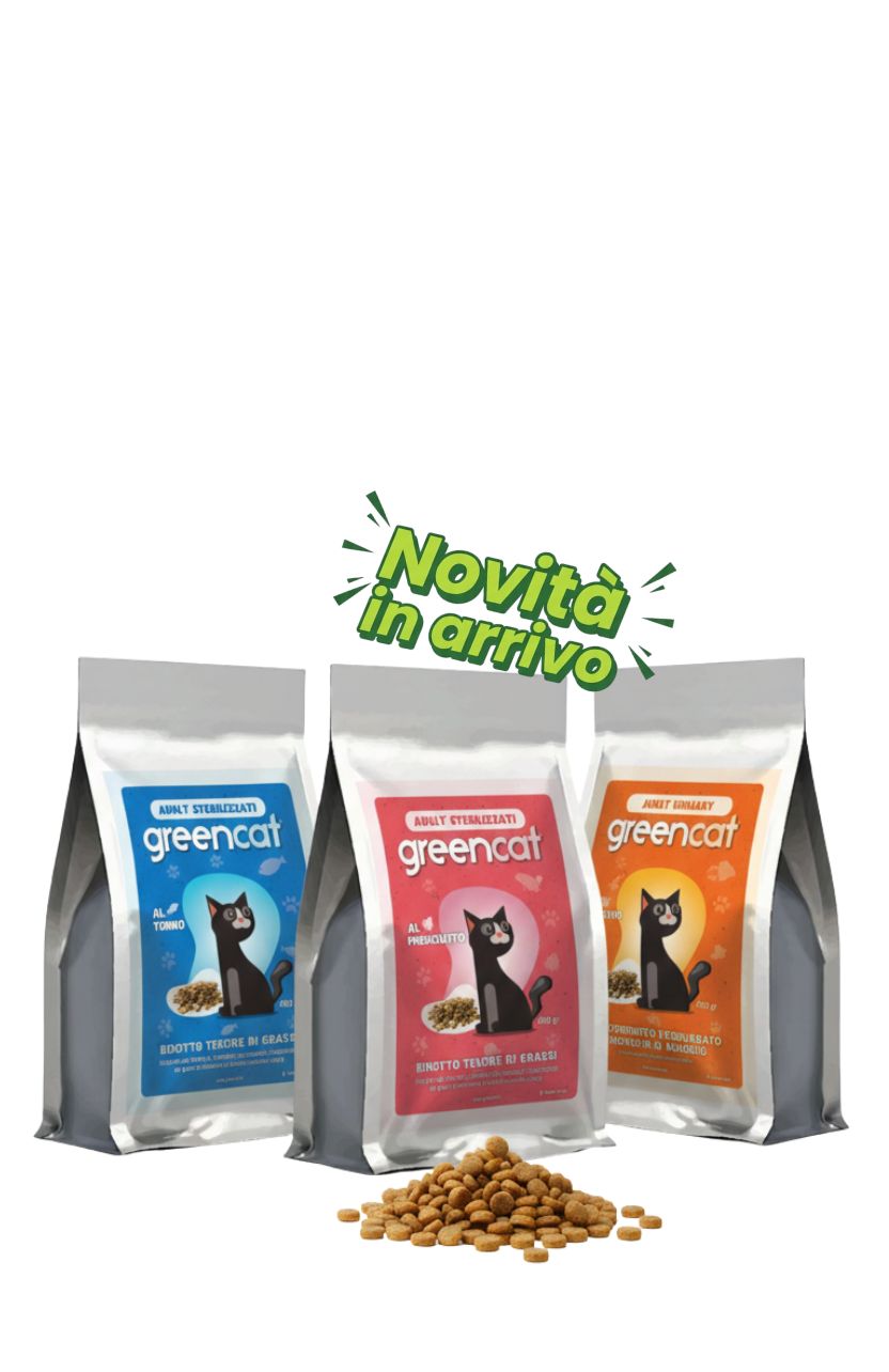 Croccantini per gatti naturali ricchi di proteine